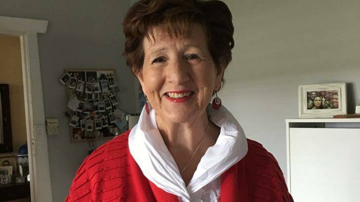 Ruth Budge wears a pacemaker after she was diagnosed with sinus node disease. Photo: Supplied
