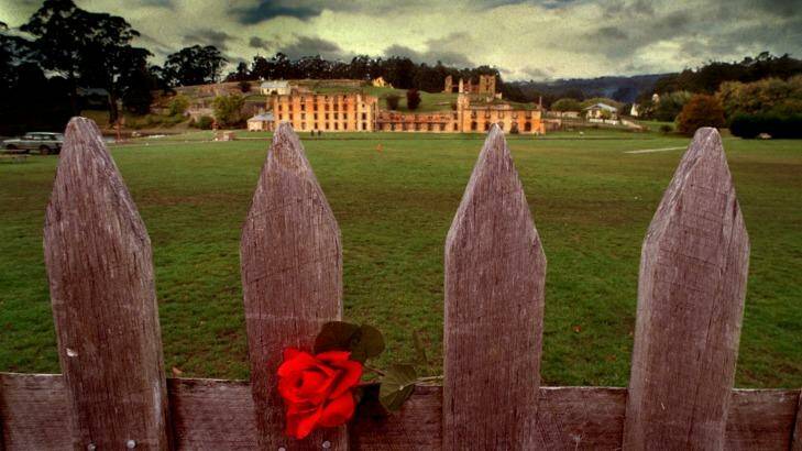 Anniversary: The Port Arthur site where 35 people were killed and 23 wounded on May 28, 1996. Photo: Cathryn Tremain