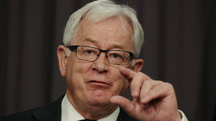 Andrew Robb has defended the deal, saying critics are jumping at shadows. Photo: Alex Ellinghausen