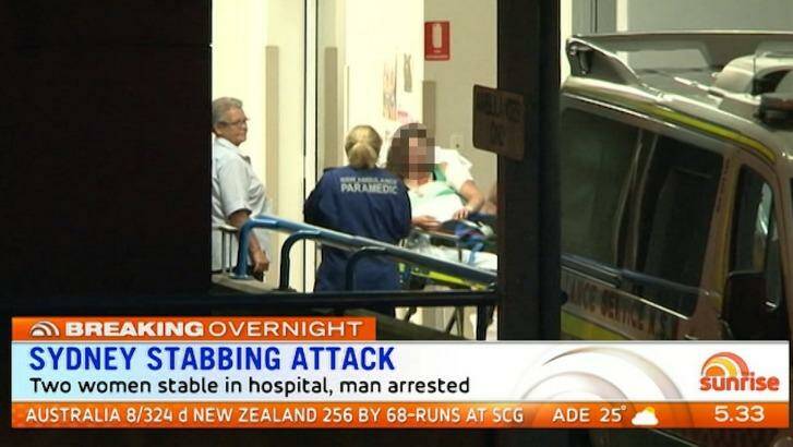 The critically injured women are being treated in Westmead Hospital. Photo: Channel Seven