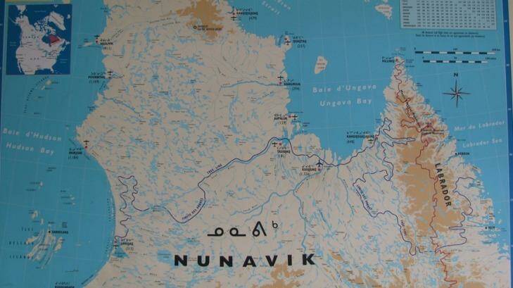 The area of Canada in northern Quebec where the structures were discovered. Photo: Nature/University College London