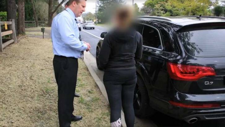 Kristen Moukhallaletti was arrested in November. Photo: NSW Police