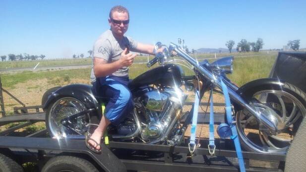 COUNTRY TARGETED: Jesse Leonard Menzies, 31, was charged with a string of firearm offences in April after he allegedly broke into rural homes and stole guns with a plan to sell them to bikies. Photo: FACEBOOK