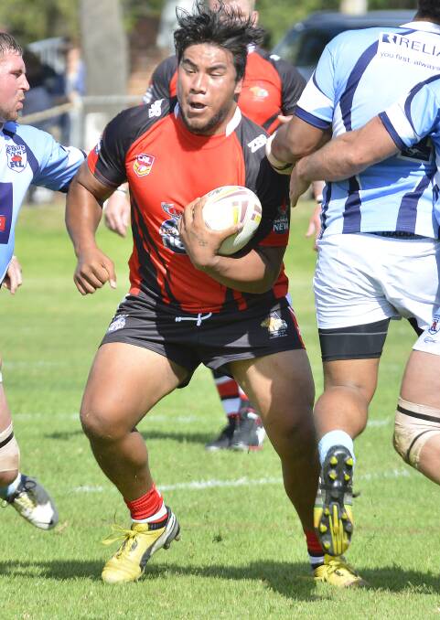 Brandon Tago has been selected in the Western Rams again this year. sub