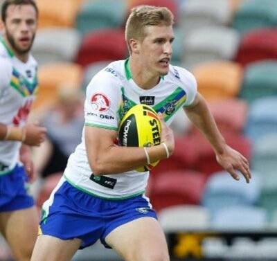 Jack Creith in action for Canberra.