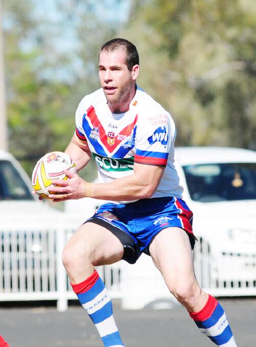 Pat Rosser and his team are hoping for success in the Group 11 grand final this Sunday. sub