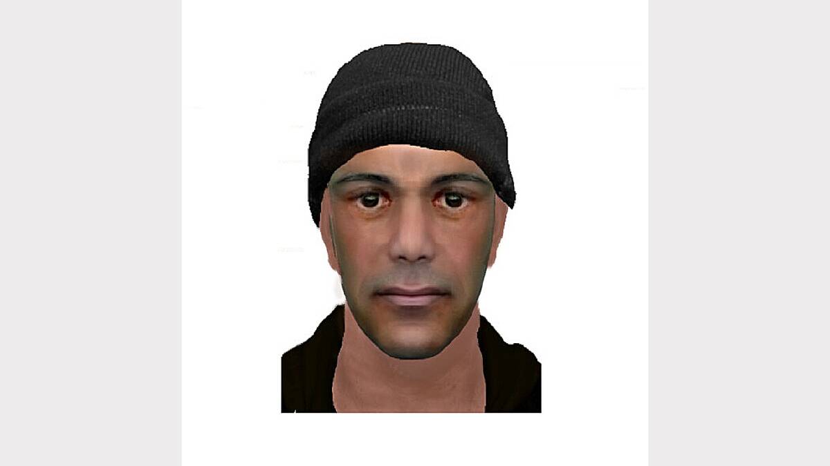 Police have released a sketch of the suspect wanted in relation to the break and enter, and stealing from a Church in Parkes. 