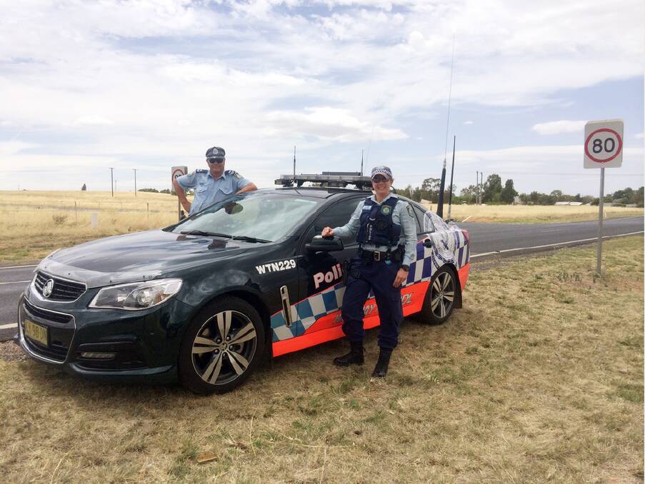 Senior Constable Steve Bloomfield and Constable Bree Furze are just two of the Highway Patrol Officers who will be patrolling our roads over the Christmas/New Year holiday period. 