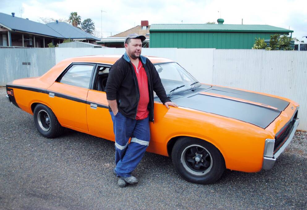 This is Jeremy Sullivan and his 1971 VH Valiant Pacer which he has owned for the last three years.     