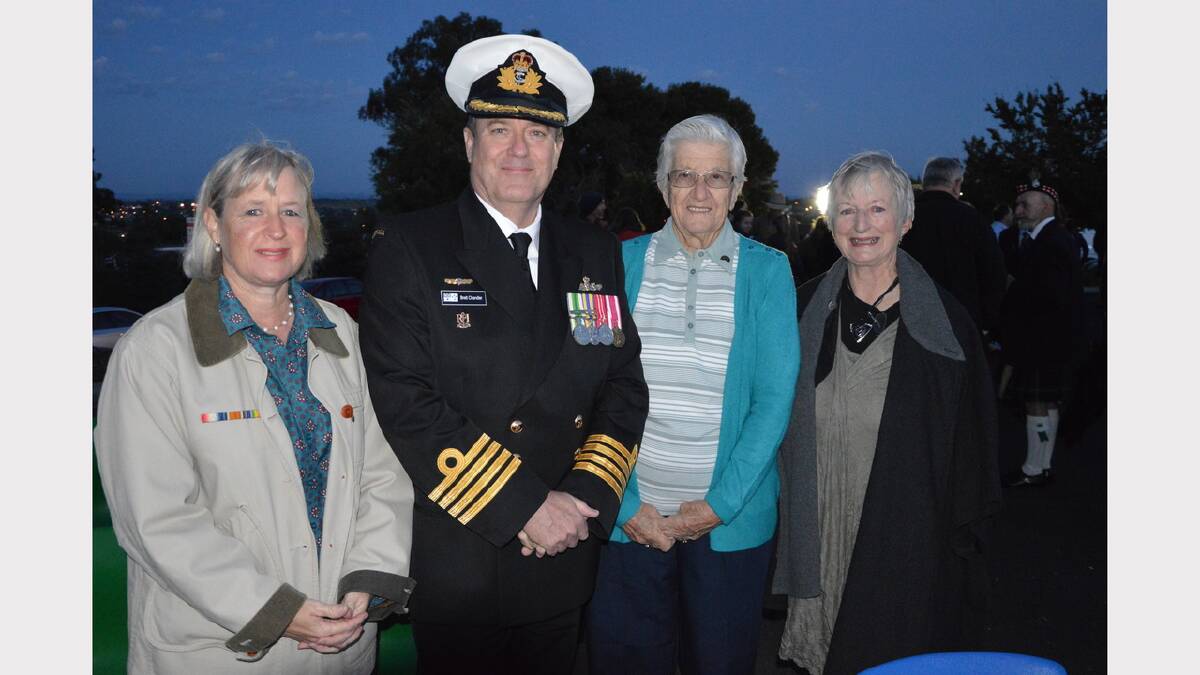 Scenes from this morning's Dawn Service at Memorial Hill. Photos: Roel ten Cate