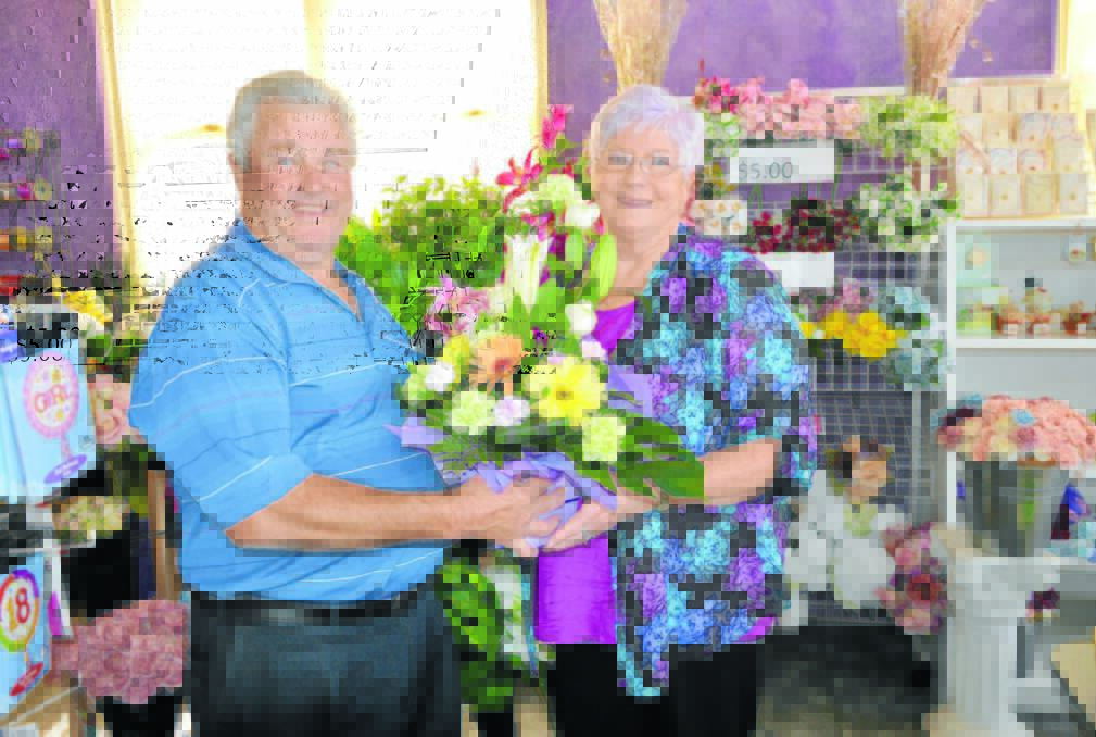 Well known local couple, Lyn and Reg Davison have decided to take life a little easier.  After a lifetime working, they have sold their popular business, Pink Orchid Florist and are looking for a new direction. 