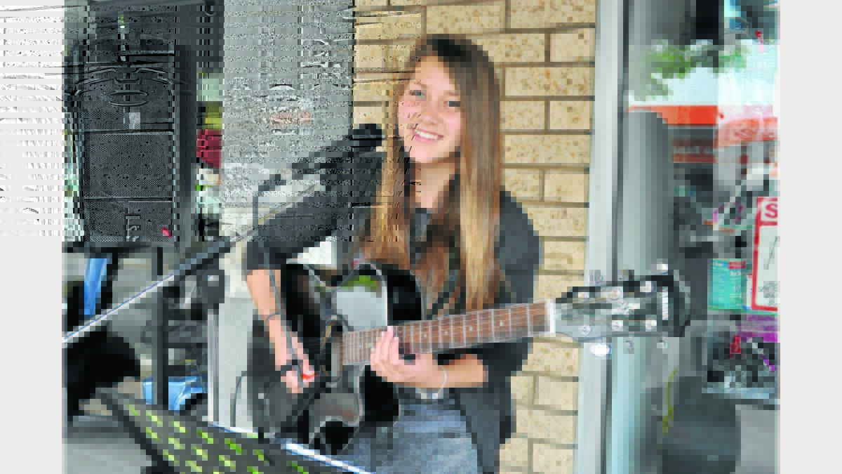 Ellie Flanagan from Wellington, had a great time performing at last year’s Country Music Festival. Photo: Barbara Reeves 
