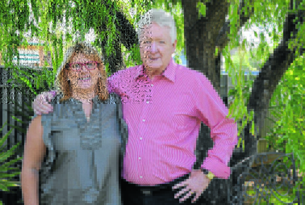 OAM recipient, Michael Greenwood and his wife Robyn - a wonderful team for Parkes for more than 40 years.   