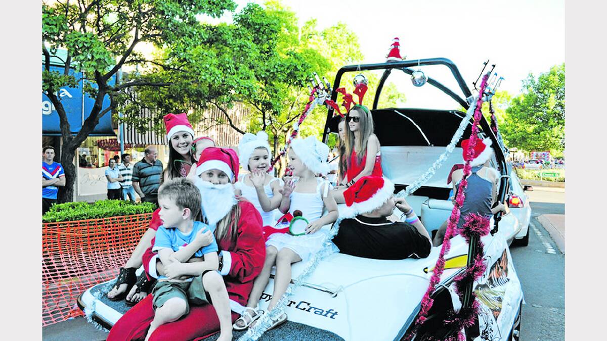Traditionally the Christmas Parade has attracted thousands of people to town to herald the official start of the festive season in Parkes and district.