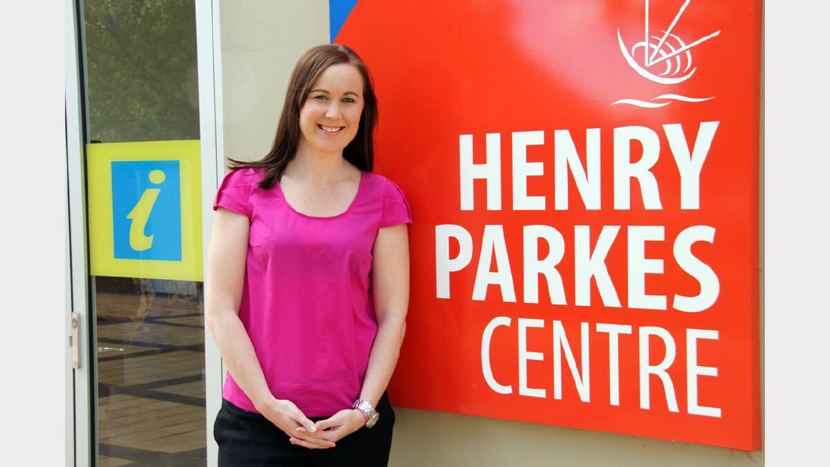Beth Link has worked in the media industry for a decade and as such brings a range of skills to her new role for Parkes Shire Council at the Henry Parkes Centre. 