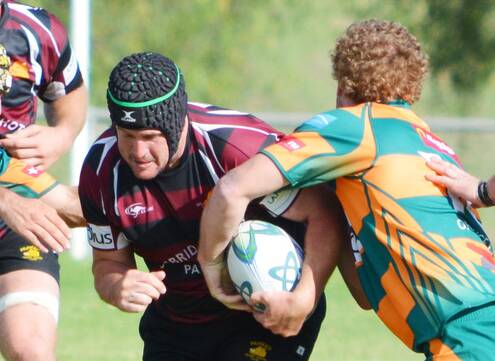 CHARGING FORWARD: Parkes Boars' Richard Webb has started the 2014 Blowes Clothing Cup season in strong form.