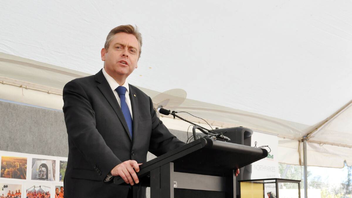 Minister for Resources and Energy, Anthony Roberts was lavish in his praise of Northparkes.