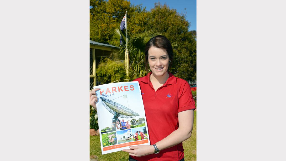Parkes Tourism Centre staff member, Elise Spedding will be promoting the shire at the Country Expo in Sydney this weekend.