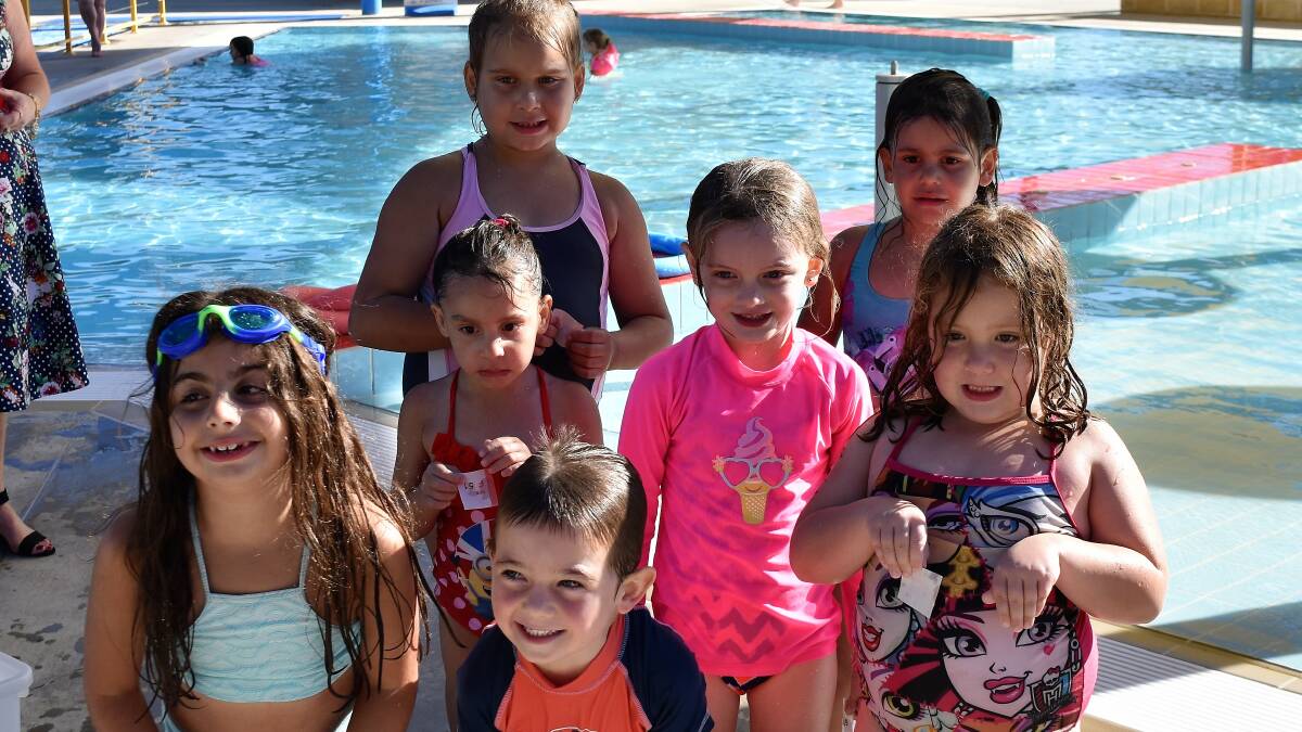 There were lots of competitions in the pool for the kids at Viva Splash Vegas.