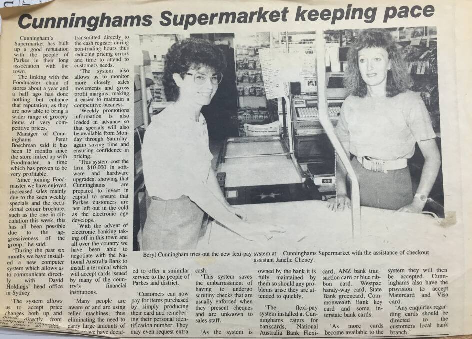 Cunningham's installed a new $10,000 computer system in 1987, allowing them to communicate directly with David Holdings' head office in Sydney.