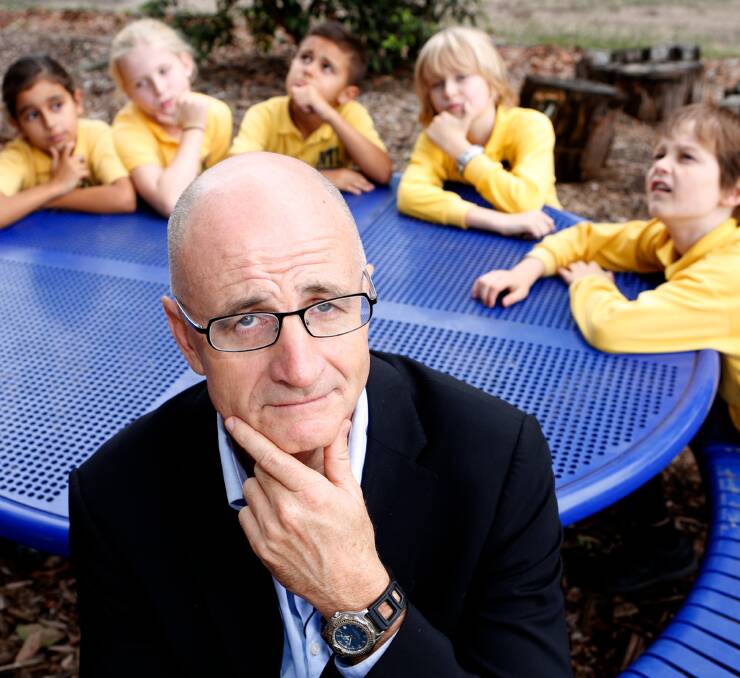 FUN: Former host of the ABC’s ‘The New Inventors’ and Origin littleBIGidea ambassador, James O’Loghlin, said thinking up a new idea or invention is fun and exciting.