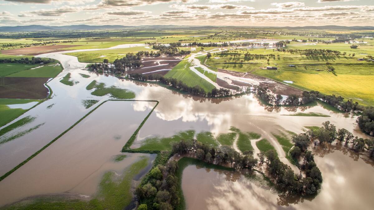 The winter and spring floods had a devastating impact on many farmers around the region. Photo: Andrew Holmes.