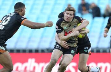 Billy Burns played his second game with the Under 20s Penrith Panthers against the West Tigers. The side is currently undefeated.