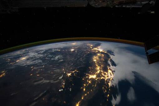 Timelapse view from space
