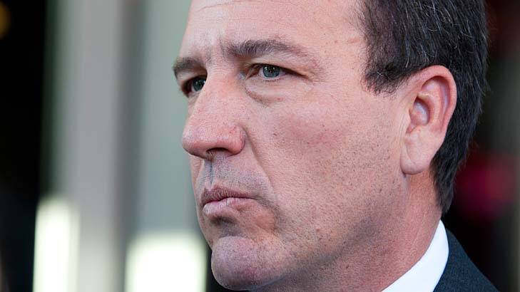 Mal Brough: Found to have worked "in combination" with Mr Ashby. Photo: Harrison Saragossi