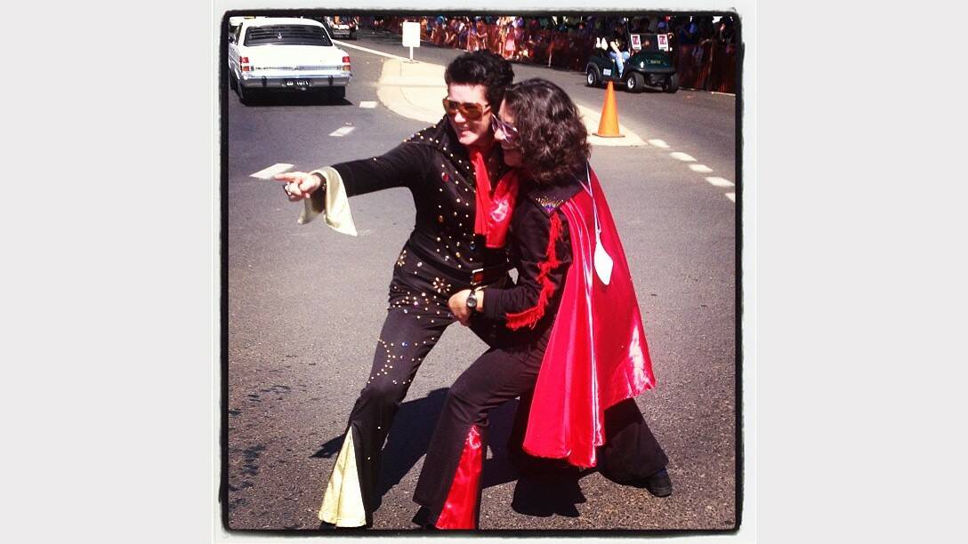 Festival photos from the 2014 Parkes Elvis Festival. Photo: Instagram. 