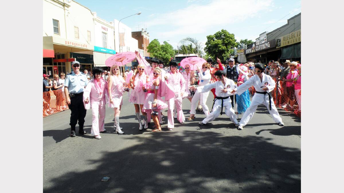 The Elvis Street Parade on Saturday morning is a highlight of the annual five day festival.