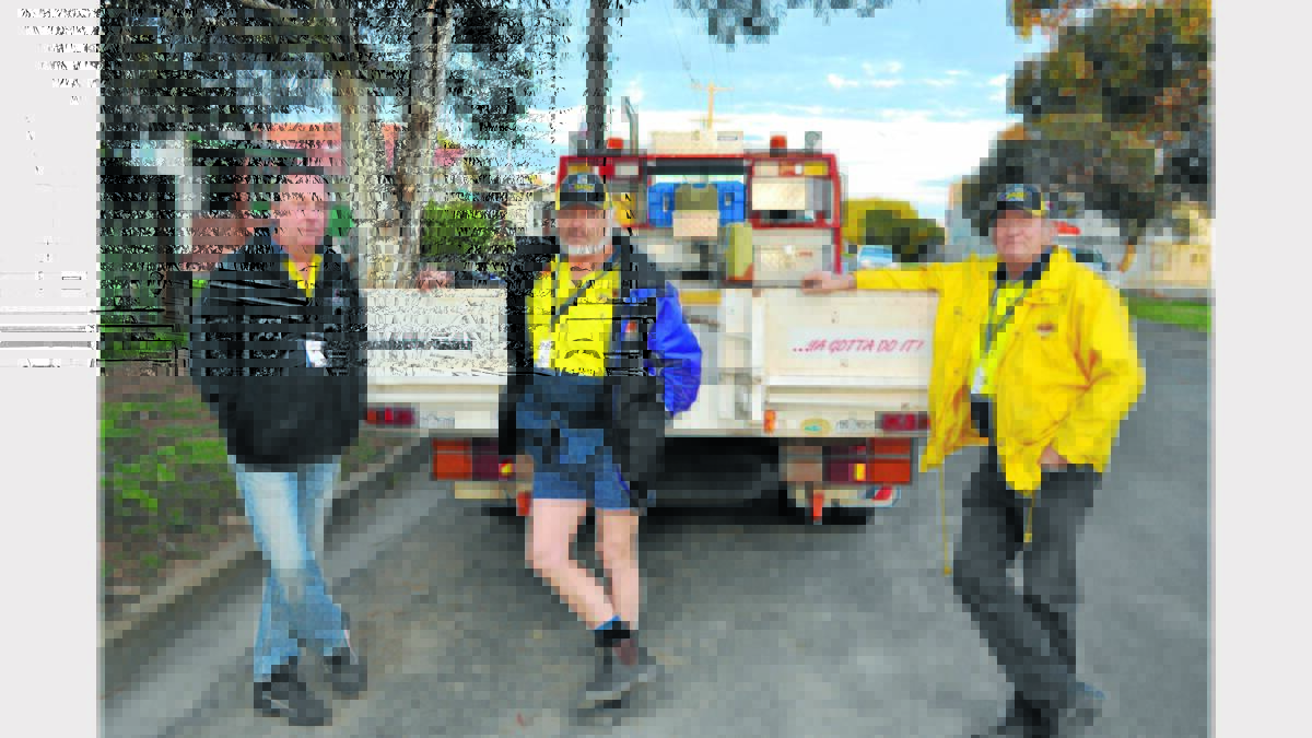 The life savers, Victor Sheil (Vareity Regional Manager), John Londrigan and Ron Keating. 