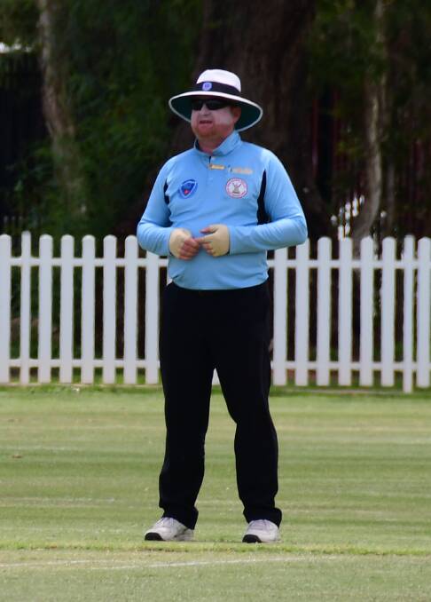 WELL DESERVED: Local cricket umpire Glenn Pepper finished runner-up in a national award. Photo: AMY MCINTYRE