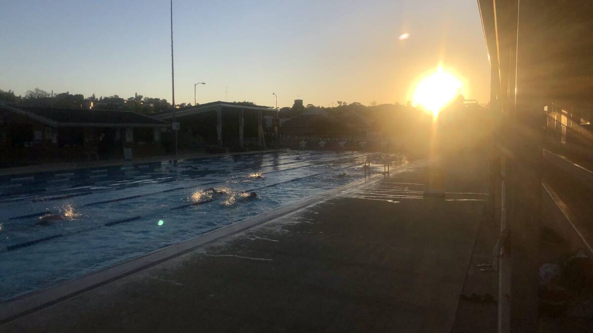 Sharks Swimming Club: Most mornings when the rest of us are slumbering, up to 30 youngsters at swimming pool for early morning training