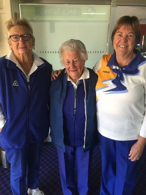 Winners from Women's Bowling: Club Championship Triples Rhona Went, Hilda McPherson, Maureen Miller. The Club Championship Fours open on August 20 and close 12pm on September 3.