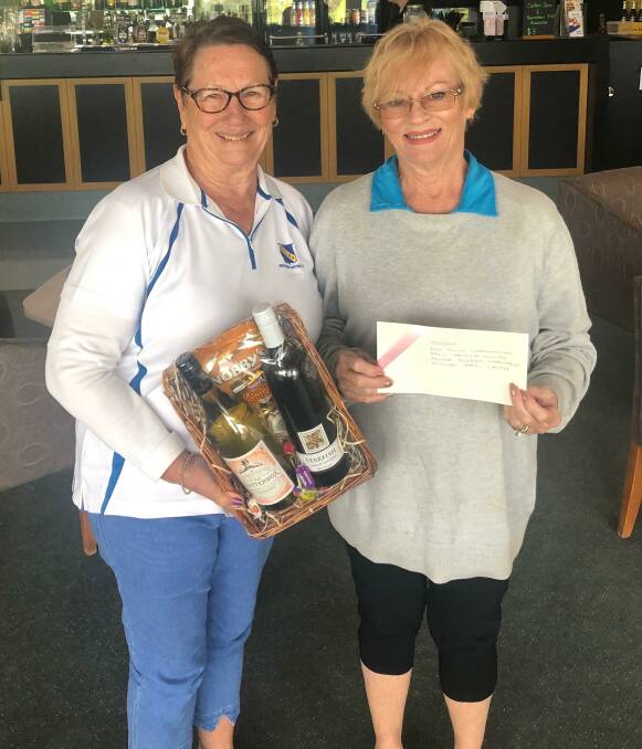 LADIES GOLF: Col Flynn won the Jul/Aug consistency award and Patsy Christie won the daily nett score. Photo: Submitted