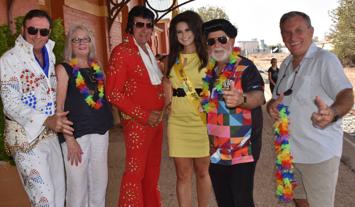 FESTIVAL FUN: Check out all the photos of the Elvis Express and Blue Suede Express arriving into Parkes.