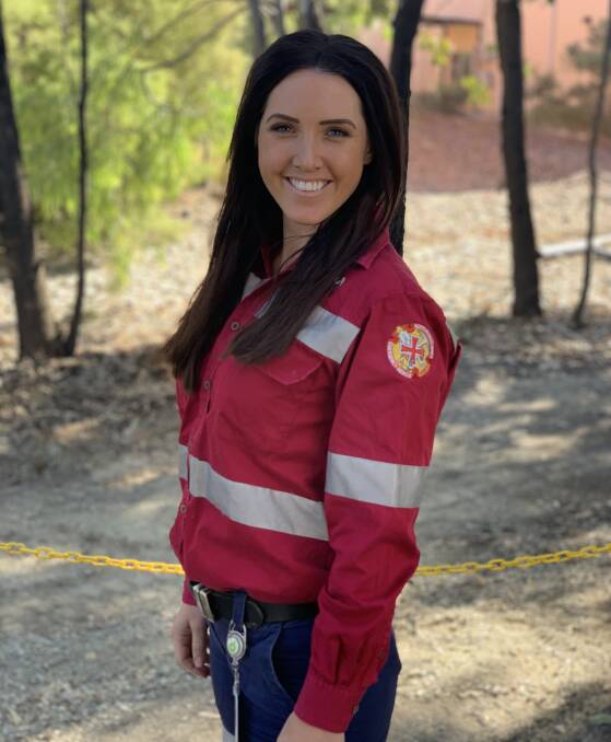 FINALIST: Brooke Lees from CMOC-Northparkes Mines is in the running for a NSW Women in Mining Award in the 'Exceptional Young Woman in NSW Mining' category. Photo: Submitted