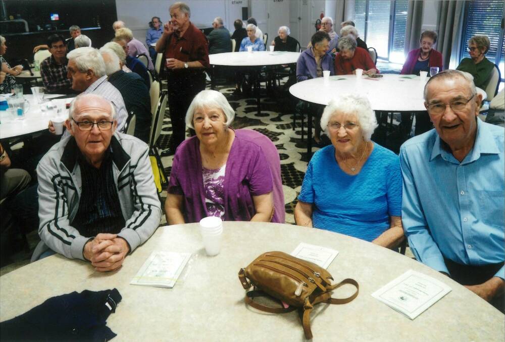 Parkes Country Music Association members Rowley and Lyn Pengilly, and Paulene and Hedley Nicholson. Photo: Supplied.