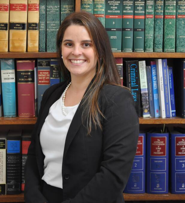 WELCOME TO THE FOLD: Solicitor Reanna Steventon brings a vast array of experience to the MatthewsWilliams team. Photo: Supplied.