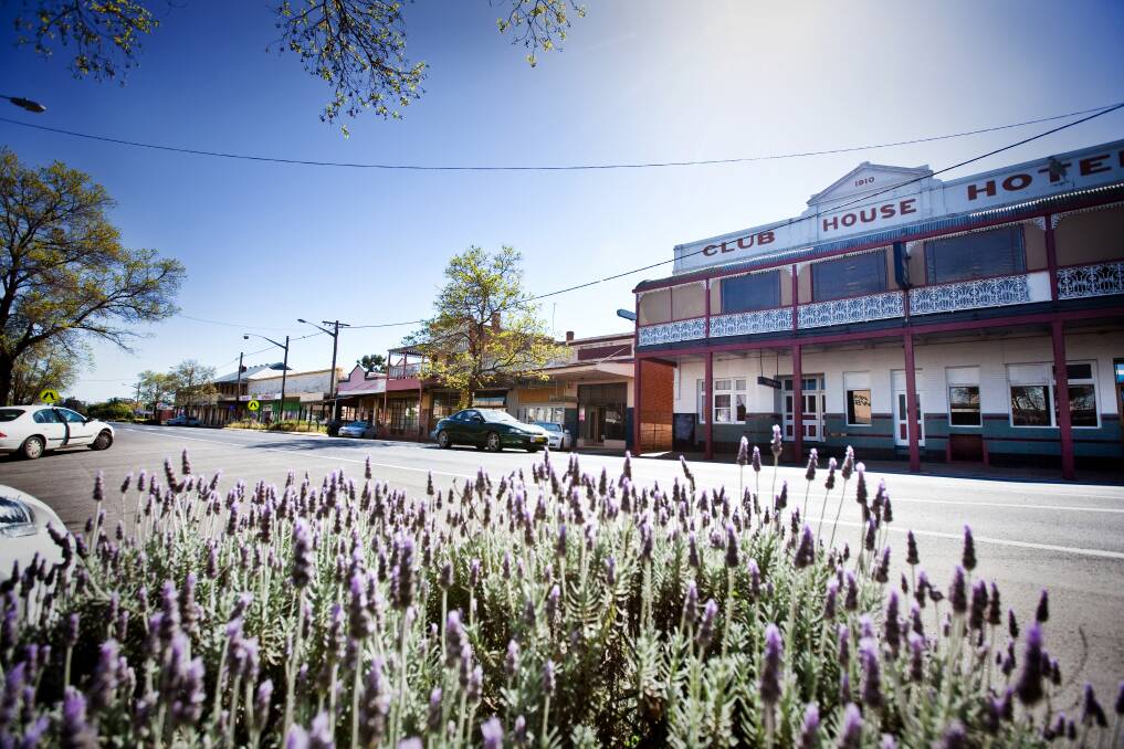 PRIORITY: Peak Hill’s Main Street rejuvenation is one of the projects submitted for funding.