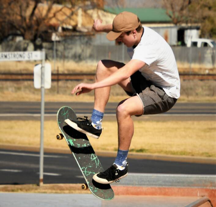 Martyn Powell at the Skate Park Series last weekend. More photos on page 20.
