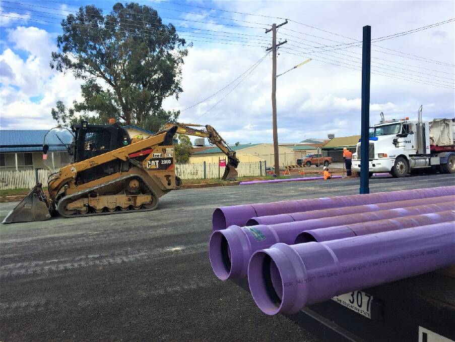 Detours in place: Recycled Water Rising Main construction update