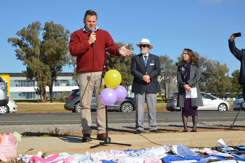 'WE WILL FIGHT THIS': Member for Orange Phil Donato continues to pledge his support to the community of Parkes and its maternity service.