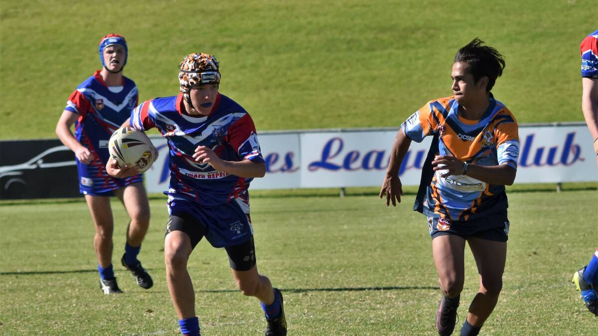 UNDER 16s: Eden Lydford in a recent match against Dubbo Westside. Photo by Jenny Kingham. 