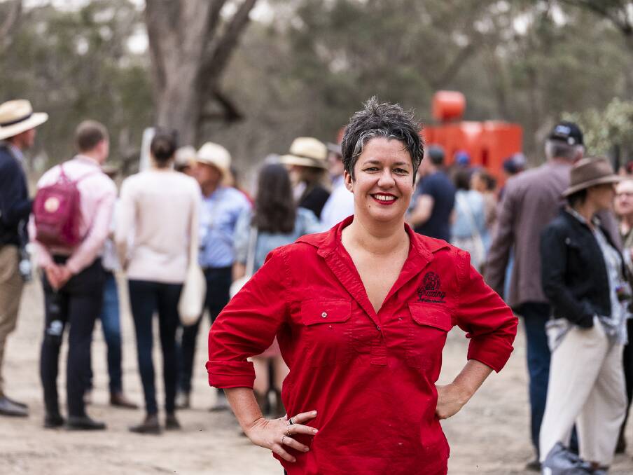 GRAZING'S BACK: O Tama Carey is back as Forbes' creative director of Grazing Down the Lachlan 2022. Photo: SUPPLIED