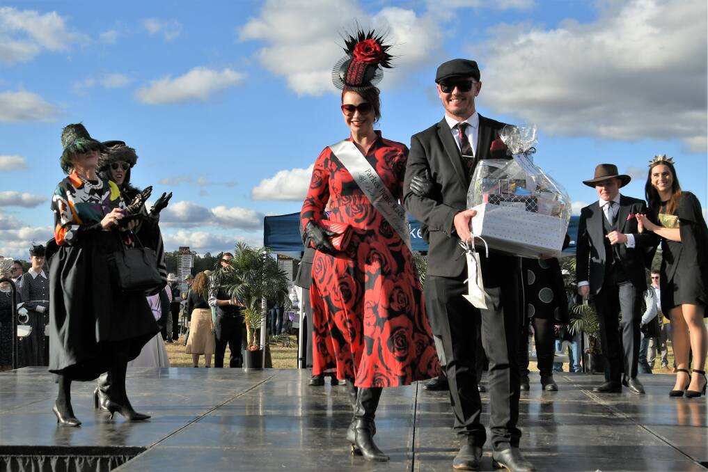 FASHIONS ON THE FIELD: Our Best Dressed couple of 2021 have set a high standard. Picture: JENNY KINGHAM 2021 