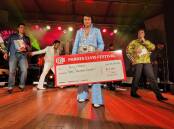 OFF TO MEMPHIS: Sydney's Paul Fenech has been crowned winner of the Parkes Ultimate Elvis Tribute Artist Contest. Picture: SUPPLIED