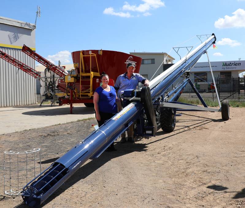 Road safety and injury prevention officer Melanie Suitor and Peter Nixon, Manager of Forbes Machinery Centre, talk about safely moving oversized machinery this harvest.