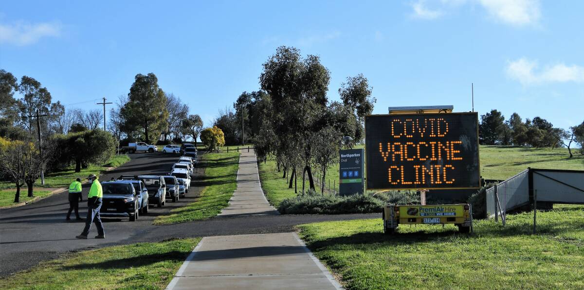 The Pfizer vaccination clinic ensured a big number of Parkes residents were able to receive the jab.